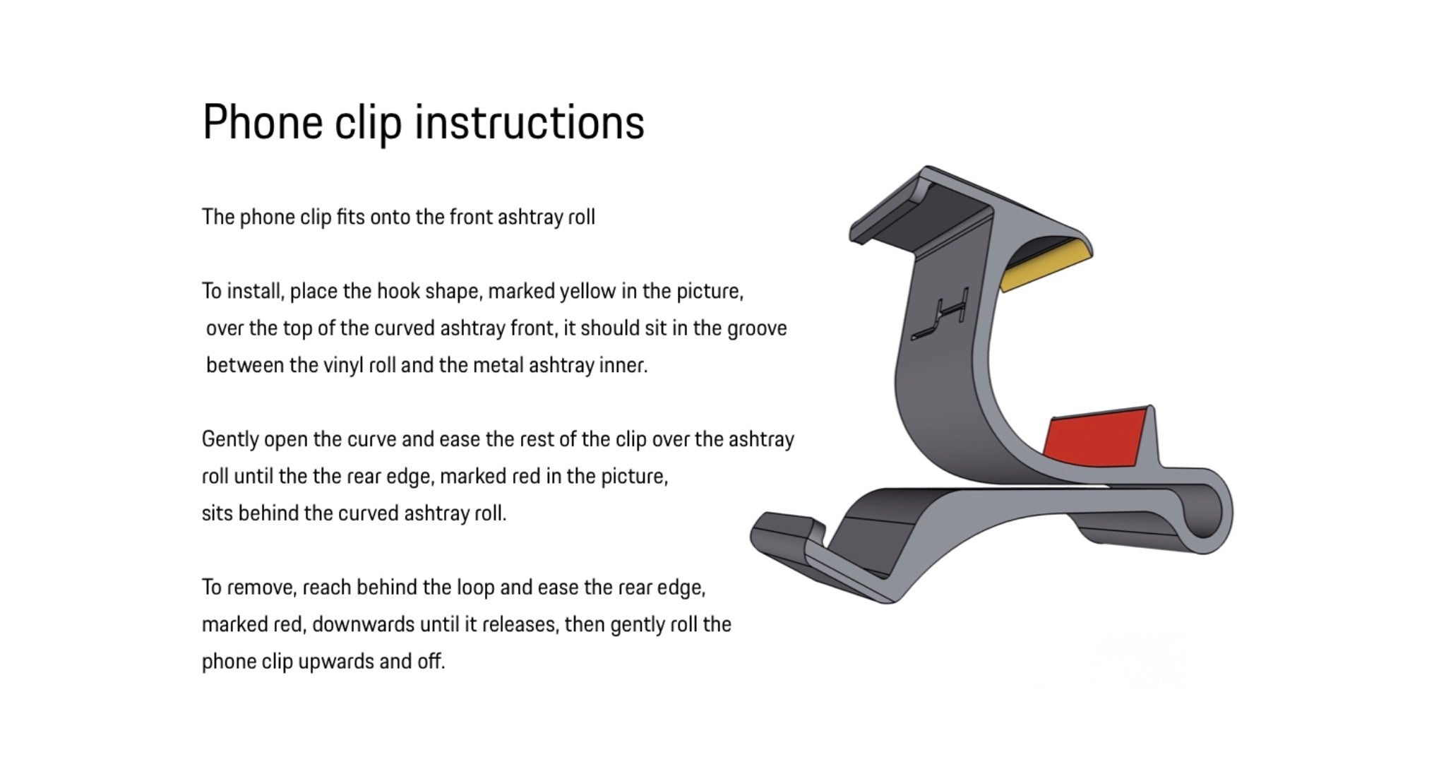 964/G Series Phone clip