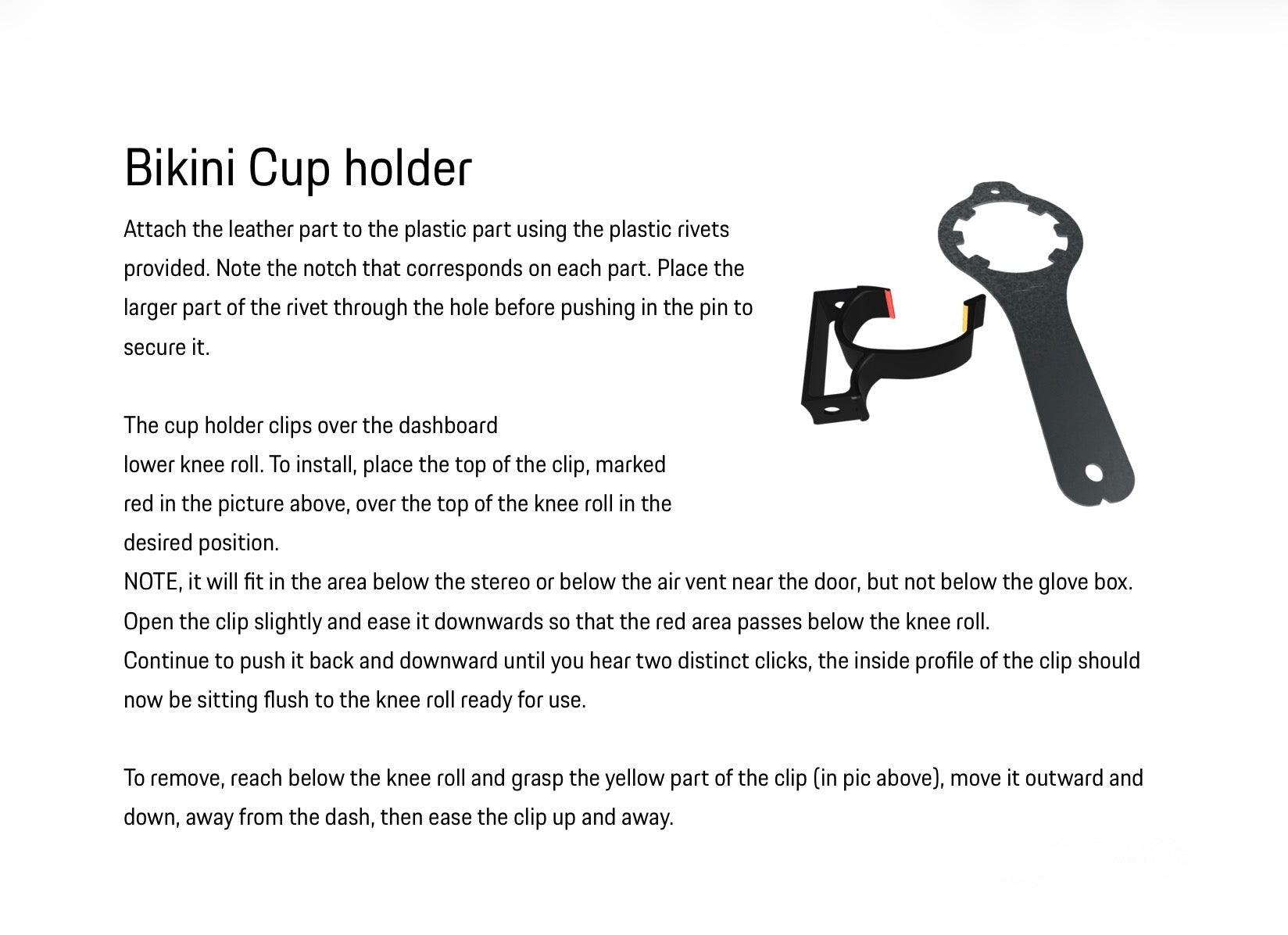 Bikini Cup Clip